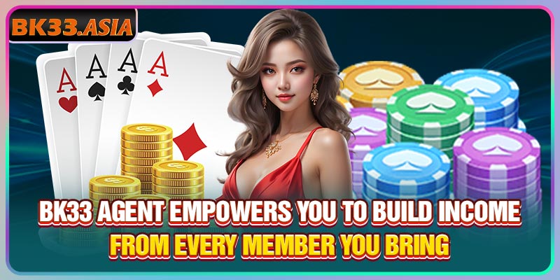 Bk33 Agent Empowers You To Build Income From Every Member You Bring